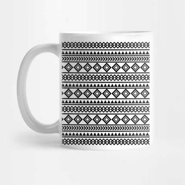 Black and white tribal pattern by SamridhiVerma18